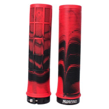 2 poignées de guidon de vélo antidérapantes avec absorption des chocs, diamètre 22 mm