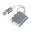 Κάρτα ήχου Type-o Aux 7.1 εξωτερική κάρτα ήχου Type-C USB για Macbook με υποδοχή 1
