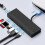Σταθμός σύνδεσης USB 3.0 7 σε 1, USB C Hub 5Gpbs υψηλής ταχύτητας 1000Mbps Ethernet RJ45 Gig 5