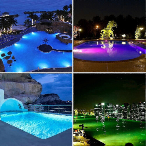 Φως πισίνας RGBW 45W PAR56, LED προβολέας πισίνας αδιάβροχος IP68, LED υποβρύχιο φ 2