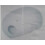 Premier Housewares Zeus Shade Frosted Glass White 1