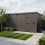 13x8 Pent Composite Shed Tanalised (Single Door, No Windows) 1