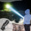 Triple LED Flashlight Magnetic Base 20W USB Charging Black 2
