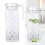 Beverage Pitcher with Handle and Lid for Hot or Cold Drinks 1