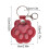 Leather Cat Paw Keychain with Fur Compartment for Pet Ashes 5