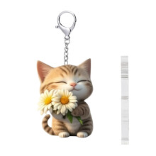 Adorable Animal Keychain for Women 1.97 Inches