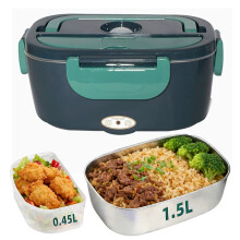 Electric Lunch Box Warmer for Car and Home Use 1 Piece