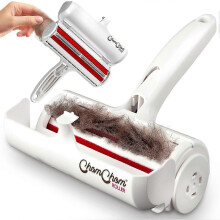Removedor de Pelos de Animais e Rolo Reutilizável para Têxteis, Sofá, Tapete, Roupa e Cama