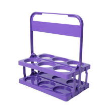 Foldable Plastic Drink Carrier with Handle 6-Cup