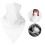 UV Protection Cooling Neck Gaiter White 1