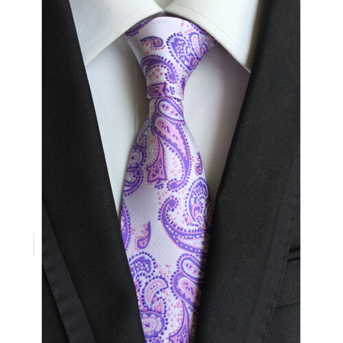 Men's Paisley Jacquard Woven Necktie