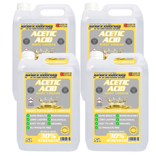 PROline 30% Technical Grade Acetic Acid White Vinegar Weed Killer 20L