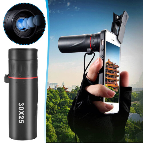 Karymi HD Monocular Telescope High-Power Phone-Compatible