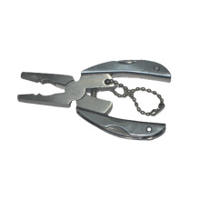 Pocket Multi-Tool Pliers Mini Folding Keychain for Fishing