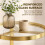 Round Side Table with Tempered Glass Top 6