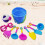 Beach Toys Set Sand Building Kit 12 Pieces 1