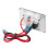 12V Voltmeter Battery Test Switch Dual Gauge 4