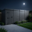 18x5 Pent Composite Shed Tanalised (Single Door, No Windows) 3