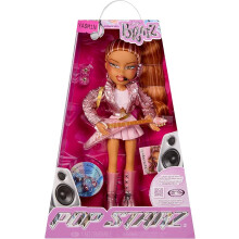 Bratz Pop Starz Yasmin Fashion Doll with Accessories and Charm
