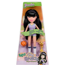 Bratz Play Sportz Jade Fashion Doll with Accessories, Basketball