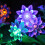 Morttic Lotus Solar String Lights 16.4FT 20LED Multicolor 1