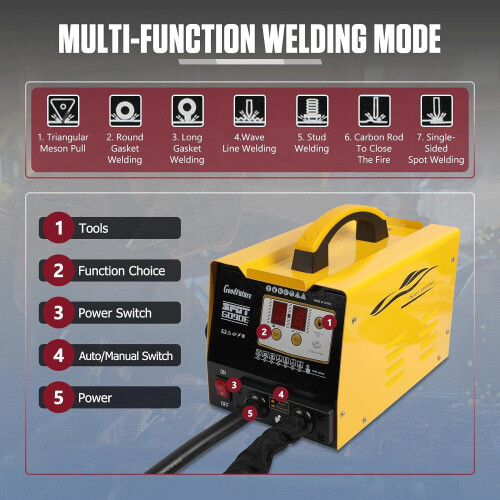 Car Body Dent Repair Tool 3KW 3500A Panel Dent Puller Spot Welder Stud Welder 2