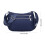 Women's Dark Blue Shoulder Bag 1 Pack Machine Washable 3