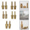 Brass Pool Spa Deck Jets Home Decor 5 Sizes 2 pcs 3