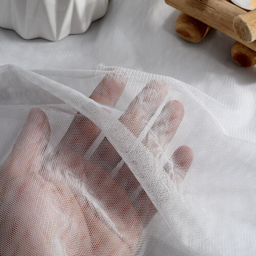 Polyester Mesh Fabric for Mosquito Net Light Grey 2