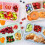 Bento Box Stackable 4-Compartment Lunch Container 4 Pack 8