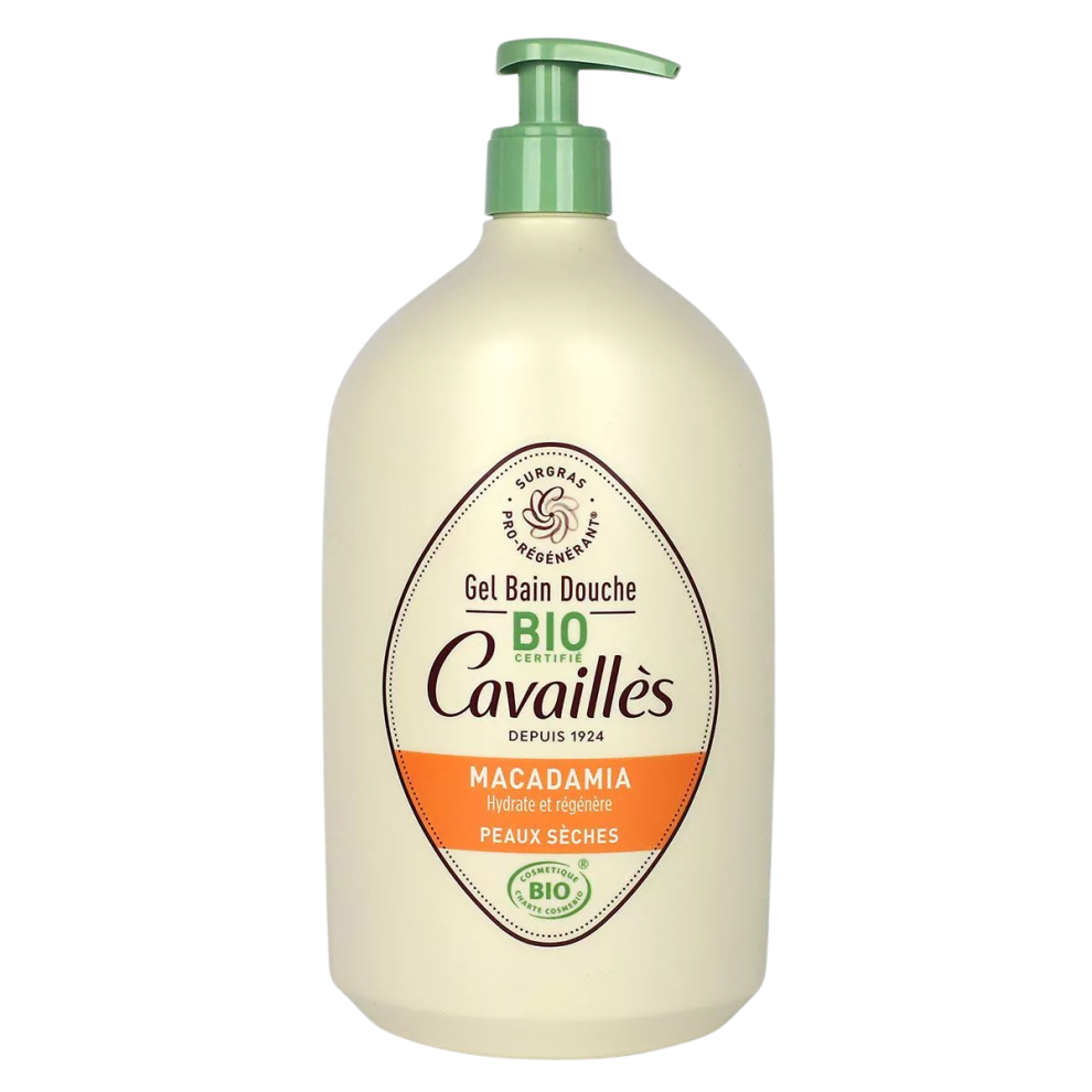 Rogã© Cavaillã¨S Roge Cavailles Bio Macadamia Regenerating Shower Oil For Dry Skin 1000 Ml