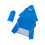Rain Poncho Water-Resistant Emergency Outdoor Blue 2