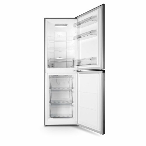 MONTPELLIER Montpellier MNF167ES 230litr Fridge Freezer Silver 1