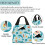 Dolphin Jellyfish Shark Lunch Bag Multicolor Reusable 2