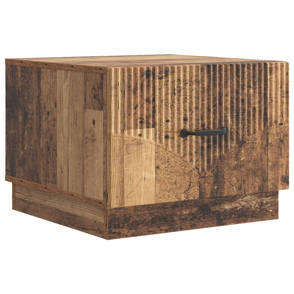 Vidaxl Coffee Table Old Wood 49 X 50 X 37 Cm Engineered Wood