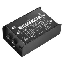 Passive Direktbox, Einkanalige Passive DI-Box, Direkteinspeisebox, Symmetrischer und Unsymmetrischer Signal-Audio-Isolator
