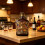 US Anniversary Keepsakes Whiskeys Decanter-Blue bottle three 10