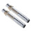 2 Stücke Versenkbare Metall Kreide Stift Extender-Silber 1