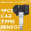 4st Bil TPMS-Sensor 707355-10 36106881890 för  2 3 4 Series X1 X5 Däcktryckssensorövervakningssystem 2