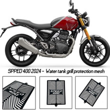 Motorcycle Radiator Grille Guard Protector Grill Cover Protection for Speed 400 2024- Speed400