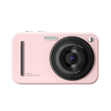 Digitale Camera, Autofocus 48MP AF 4K-Camera voor Kinderen met 16x  Anti-Shake voor Tieners Kinderen Roze