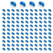 3 Way Wire Connectors Locks Wire Connectors Electrical 314-Box Wire Connectors Self-Stripping Pigtail Connectors 120Pcs