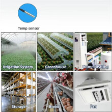 Tuya Life WiFi Relay Temperature Monitoring Thermostat Sensor Passive Dry Contact Relay 7-32V