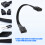 4-Pin-PWMs-Lüfteranschlüsse, Kabel, PVC-Material, optimierte-1m 5