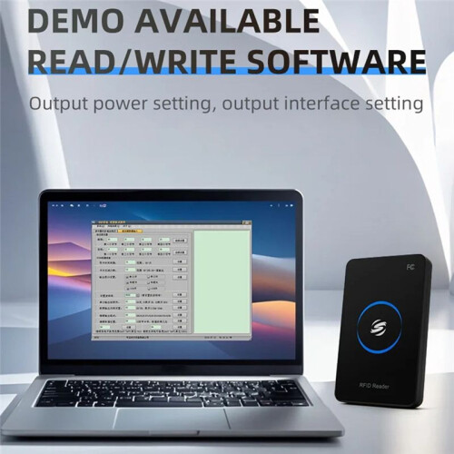 Ultra High Frequency UHF Reader Writer for ISO18000-6C EPC GEN2 with SDK Development USB 902-928MHz Desktop Reader 1