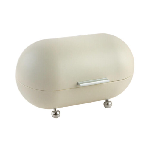 Bread Storage Box Gray Countertop 1 pc