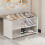 3-Tier Shoe Rack for Dormitory Under Bed 56.5x30x38 cm 1