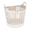 Plastic Laundry Basket with Ventilation Holes 1 Pack 1