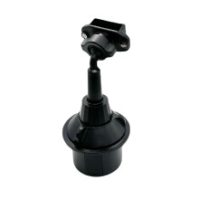 Adjustable Height Cup Holder Mount for Handheld Radios