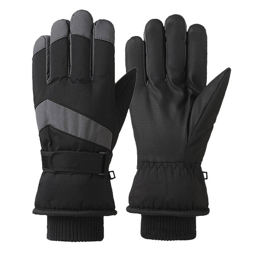 Ski Gloves Water Resistant Fleece Lined Windproof